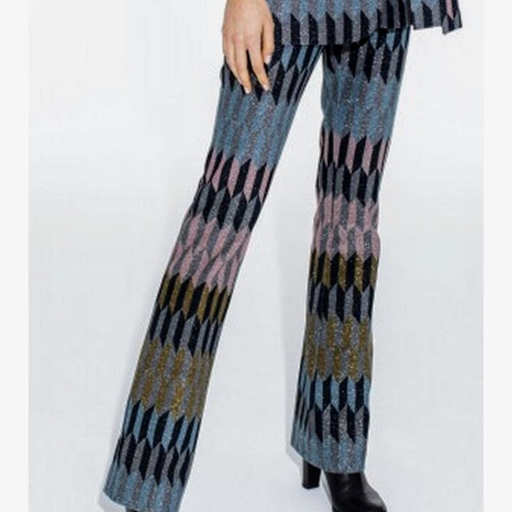 Vilagallo Valeria Pants Geo Glitter